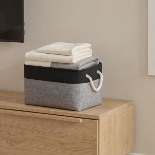 15x11x10 In Foldable Fabric Large Storage Bins with Handle 6 Pack - Image 6