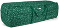Covermates Keepsakes Garland Duffle Bag - Durable Polyester, Reinforced Handles, Fits up to 25 Foot Garland Depending on Thickness - Holiday Storage, Green Snowflake by Covermates