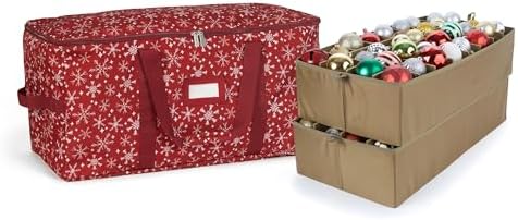 Covermates Adjustable Ornament Storage Bag, 25.5" W x 13" D x 12.5" H by Covermates