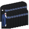 Syeeiex 40 Inch Suit Bag, Suit Bags for Closet Storage, Black, Set of 16 by syeeiex