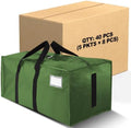 HOMESURE Supports 200lbs Heavy Duty Moving Bags - Strong Zipper & Wrap-Around Handles - Water-Resistant Storage Totes, Durable Alternative to Moving Boxes - 40 Pack - Olive Green by testVendor01-gamma