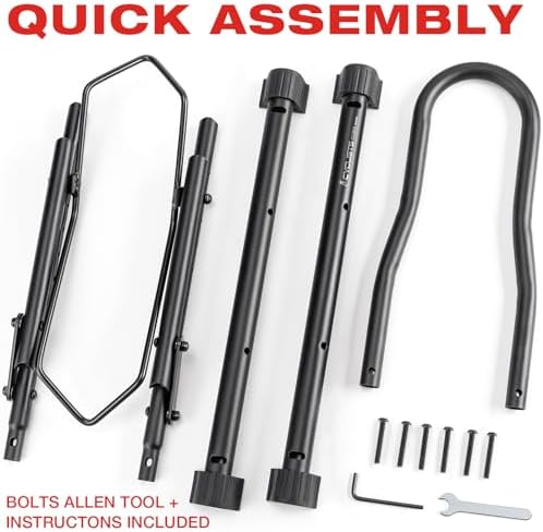 cyclists Indoor Bike Floor Stand - Bike Storage Rack for Garage/Home - Image 7