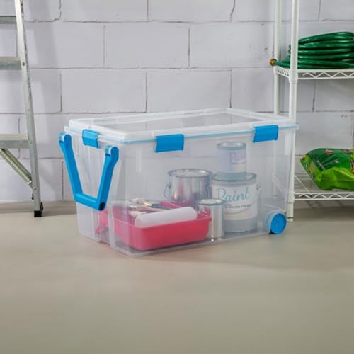 Sterilite Gasket Storage Box with Lids for Home & Office, 120 Quart, 9-Pack - Image 5