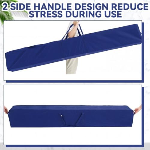 1 Pcs 83 x 16 x 12", 260 L Versatile Large Duffle Bag, Blue - Image 6