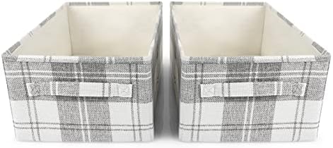 ANMINY Fabric Storage Bins Baskets, 16 x 10 Inch 4 Pack, Washable, Foldable - Image 7