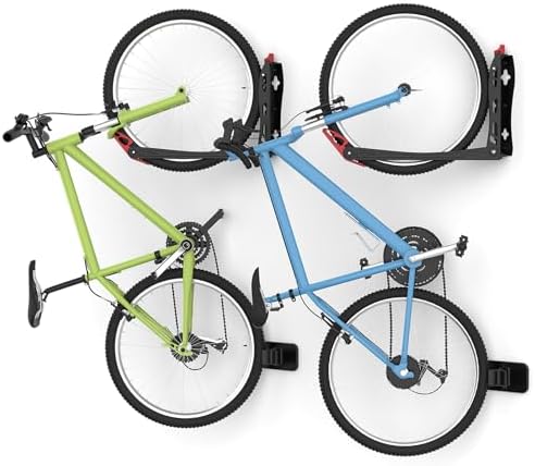 WALMANN BIKEPAL No Lifting Wall Mount Swivel Bike Rack, Bike Wall Hangers by WALMANN