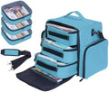 Large Makeup Bag Organizer with 3 Inner Removable Pouches,Green by Unknown