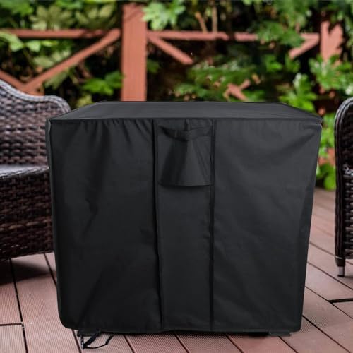 Outdoor Trash Can Cover for Suncast Hideaway Resin, Customize Size - Image 2