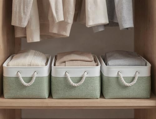 15.7x11.8x8.26 Inch Fabric Large Storage Bins with Handles 6 Pack - Image 3