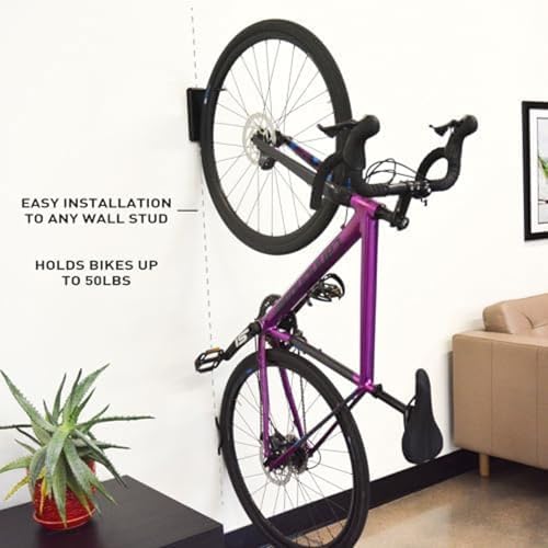 Feedback Sports Velo Hinge 2.0 Pivoting Swivel Bike Wall Mount, 4 Pack - Image 4