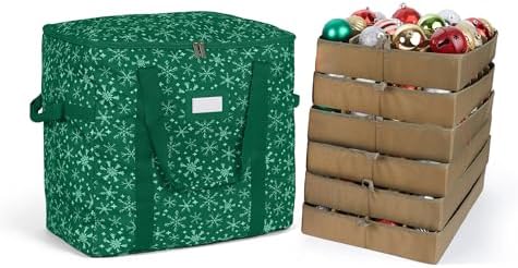 Covermates Adjustable Ornament Storage Bag, 19.25" W x 13" D x 18.5" H by Covermates