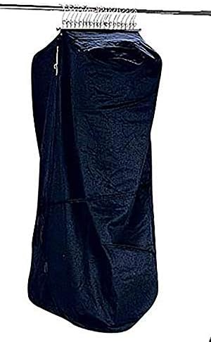 SSWBasics 57 Inch Heavy-Duty Canvas Garment Bag - Water Resistant Clothes Bag for Travel with Utility Pockets - Durable Closet and Retail Storage by SSWBasics