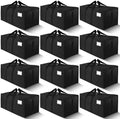 HOMESURE Supports 200lbs Heavy Duty Moving Bags - Strong Zipper & Wrap-Around Handles - Water-Resistant Storage Totes, Durable Alternative to Moving Boxes - 12 Pack - Black by testVendor01-gamma