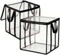 2-Pack Clear Storage Bag 24"L x 18"W x 22"H by Wulbesin