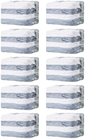 TAILI 10 Pack Vacuum Storage Bags, Jumbo Cube 31x40x15 Inch, Cream by TAILI