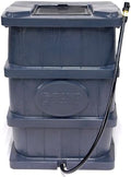 FCMP Outdoor Slim Line Design Rain Barrel, 45 Gallon, Grey by FCMPOutdoor