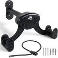 Buffalo Bike Wall Mount Rack – Adjustable Heavy-Duty Horizontal Indoor Hanger for Road, Mountain & Hybrid Bikes up to 48.5 lbs / 22 kg, Space-Saving Garage & Apartment Storage by MUCYCLE