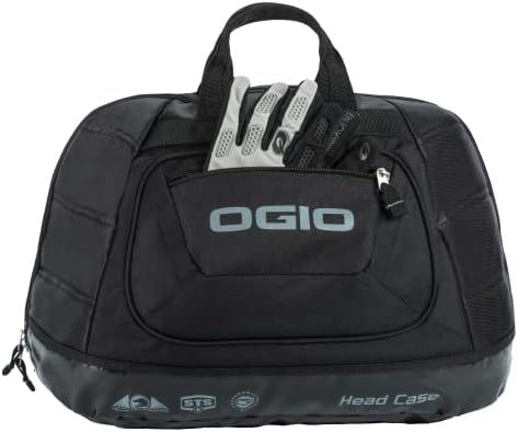 OGIO Stealth Black Head Case Motorcycle Helmet Bag - Image 3