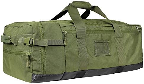 Condor Colossus Duffel Bag - 3 in 1 Rugged Tactical Gear Bag - Backpack/Duffle/Shoulder - Lightweight Multicompartment with 52L Storage (Military, Outdoors, First Responders) - Image 4