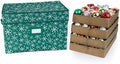 Covermates Adjustable Ornament Storage Box, 19.25" W x 13" D x 12.5" H by Covermates