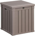 Vixzen 51 Gallon Deck Boxes Outdoor Waterproof, Lockable Resin Storage Box with lid for Furniture Cushions, Weatherproof Containers Outside Storage Boxes for Garden Patio Pool Tools(Grey, 51 Gallon) by Vixzen