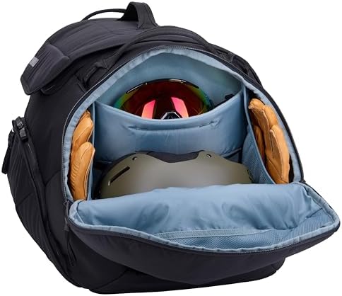 Thule RoundTrip 80L Duffel - Storage compartments to Organize and Protect Gear - Boot Bag for ski and Snowboard Travel - Soft Pocket for Goggles and Helmet - Dry Bag Included - Image 3
