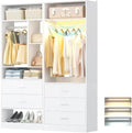 Besiost Closet Systems with 5 Drawers & 3CCT Sensor Light by Besiost