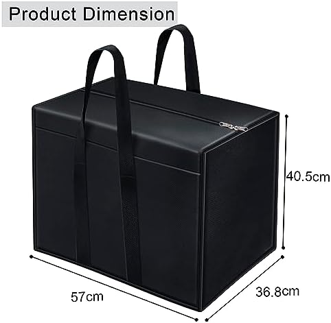 Storite 4 Pack Nylon 85 L Moisture Proof Multi-Purpose Underbed Storage Bag - Image 2