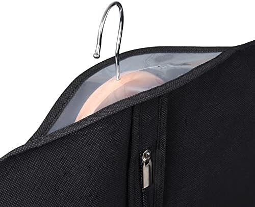 KEEGH 40 in Suit Bags for Closet Storage (Set of 16) Black - Image 4