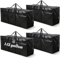 Windyun 4 Pcs 142 Gallon Extra Large Moving Bags XXL Heavy Duty Storage Bag by Windyun