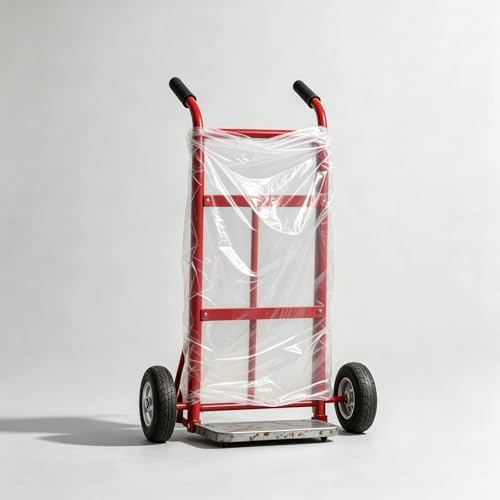 Large Clear Plastic Bags 79 x 118 Inch (5 Pack) by QMFGKLTR