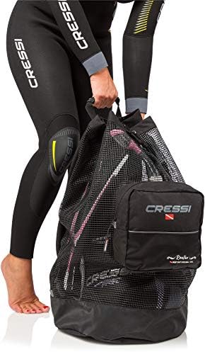Cressi Heavy Duty Mesh Backpack 90 liters Capacity for Scuba Diving, Water Sport Gear | Roatan: designed in Italy - Image 4