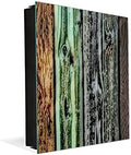 Concept Crystal 50 Keys Cabinet with Decorative Front Panel and Glass White Board KN06: Textures and Tiles 2 Series by ConceptCrystal