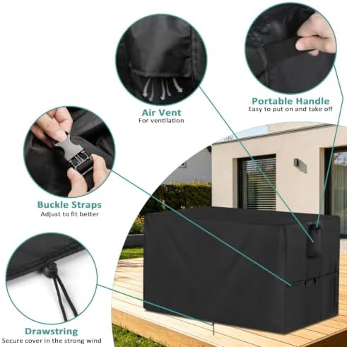Outdoor Storage Box Cover for 260 Gallon Deck Box - Image 5