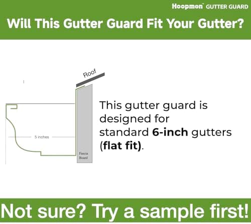 6 Inch Gutter Guard, 100% Stainless Steel Micro-Mesh Screen - Image 6