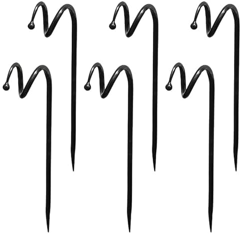 BestNest Achla Ball End Hose Guides, Set of 6 by BestNest
