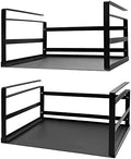 Nxconsu Under Shelf Basket 2 Pack, Cabinet Storage Organizer, 16.1" Black by Nxconsu