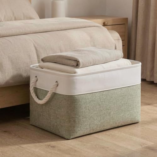 15x11x10 In Foldable Fabric Large Storage Bins with Handle 6 Pack - Image 3