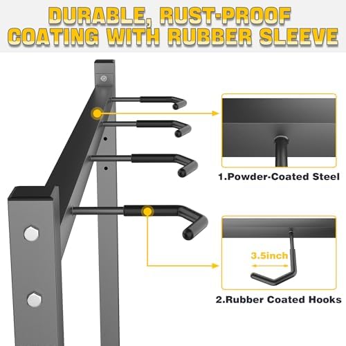 Ultrawall Freestanding Bike Rack, Vertical Bike Storage Stand for Garage - Image 4