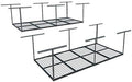 FLEXIMOUNTS 4x8 Overhead Garage Ceiling Storage Rack, 2 Pack, Hammertone by FLEXIMOUNTS