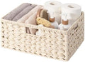 GRANNY SAYS Wicker Storage Baskets for Shelves, Waterproof Basket, 1-Pack by GRANNYSAYS