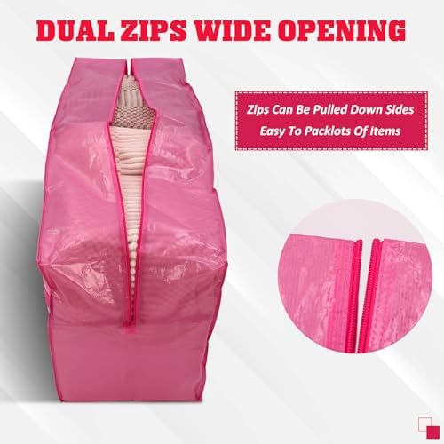 4 Pcs 66 Gallon Extra Large Moving Bags Heavy Duty Storage Bag - Image 3