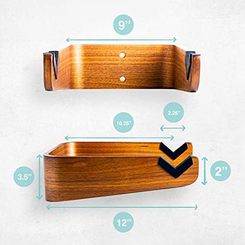 WOKK Wooden Bike Wall Mount - Horizontal Bicycle Wall mount for Home or Garage, Wall Bike Rack for apartment, Your Elegant Indoor Bike Storage - Image 4