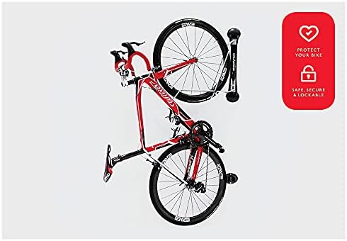 Steadyrack Swivel Bike Wall Mount, Vertical Bike Rack for Garage Storage - Image 5