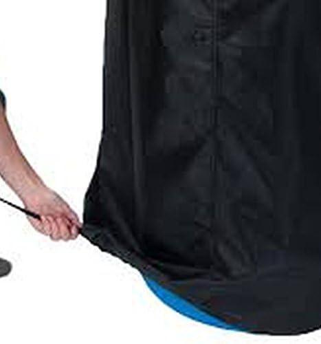 55 Gallon Straight Side Barrel Bag Cover, Black - Image 2