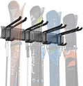 WALMANN Garage Storage Organization Wall Ski Rack 4 Pairs of Skis by WALMANN
