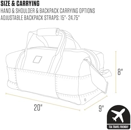 Carhartt Utility 35L Duffel Black - Image 5
