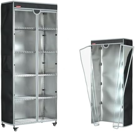 Waterproof Shelf Cover, Fits 30"x14"x54" Storage Shelve by ZYSUOR