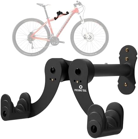 PRO BIKE TOOL Bike Rack for Garage Wall Mount - Horizontal Bike Storage by PROBIKETOOL