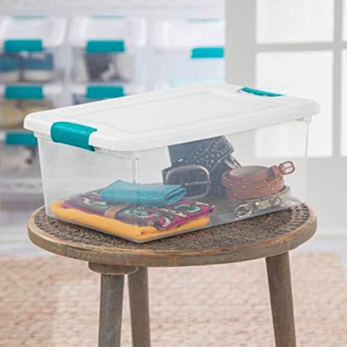 Sterilite Latch Lid Tote Storage Containers, 15 & 25 Qt, 12-Pack & 6-Pack - Image 2